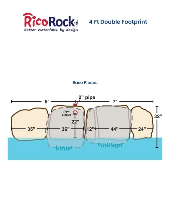4 Foot Double Kit Diagram