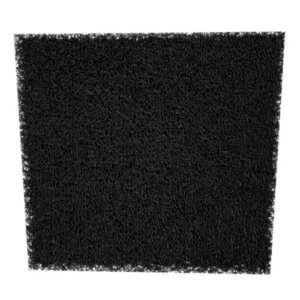 Matala Black Filter Media Quarter Sheet 24" x 19.5”, Low Density