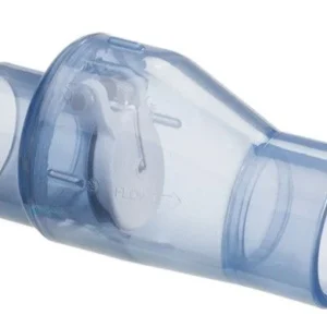 SuperPro 2"S Clear Swing PVC Check Valve | 0.5lb Spring | 0821-20C